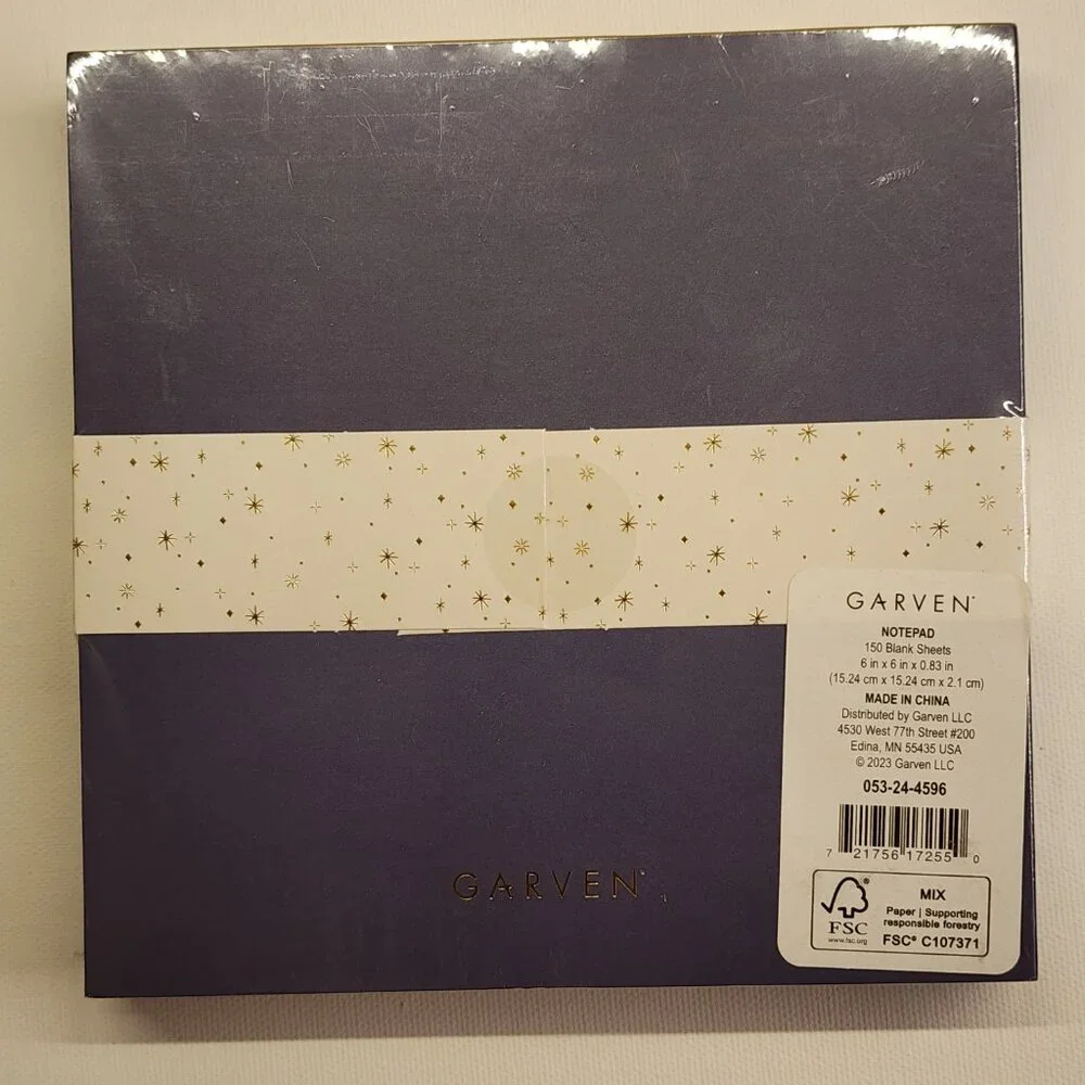 SEALED Garven Shine Bright 150 Sheet Notepad